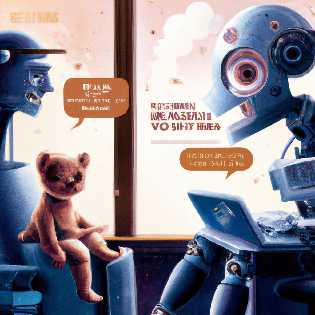 illustration of a Debunking the Myth: How AI & ChatGPT Create Opportunities, Not Job Losses, modern design, for the web, cute, happy, 4k, high resolution, trending in artstation